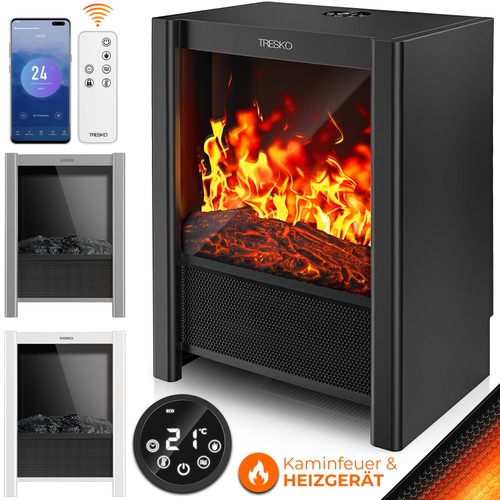 Tresko camino elettrico con - tresko®,