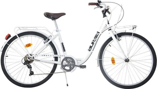 Bici city bianco cambio - bici,